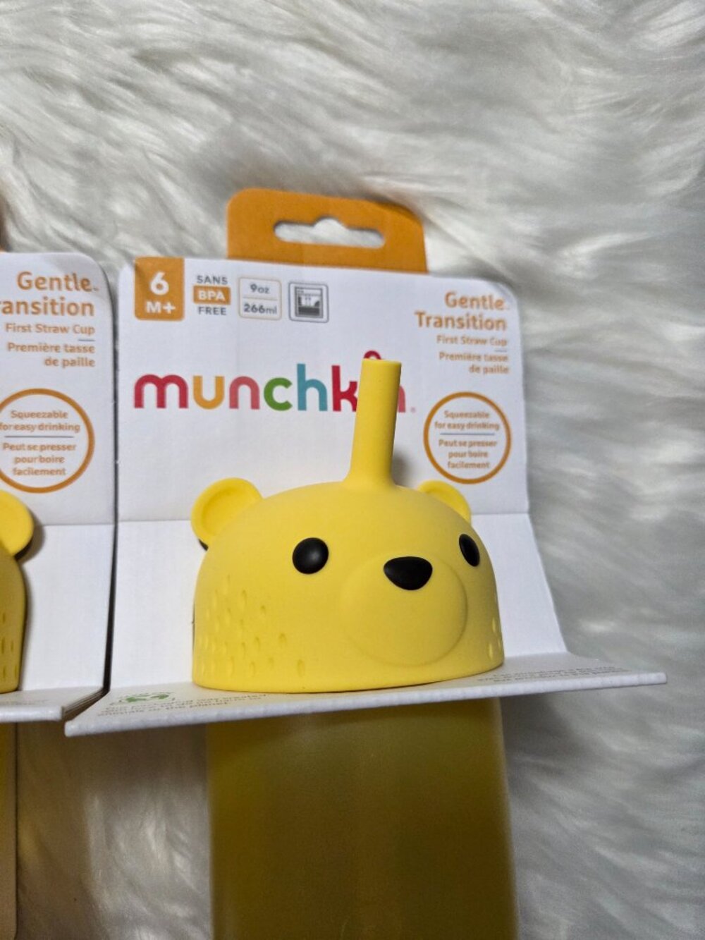 Munchkin Baby Bear Transition Straw Cup Set - Picture 4 of 7